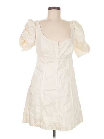 Pre-owned Free People Cocktail Dress In White