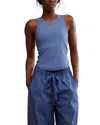 Free People Fp Movement Comeback Crop Tank In Blue