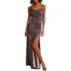 Free People X Intimately Fp Concrete Jungle Maxi Slip In Black