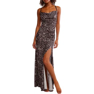 FREE PEOPLE FREE PEOPLE CONCRETE JUNGLE MAXI SLIPDRESS