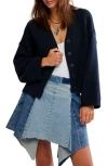 Free People Cool Of The Night Cardigan In Multi