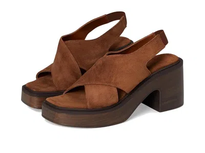 Free People Cora Platform Clogs In Brown