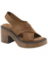 Free People Cora Slingback Platform Sandal In Brown