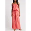 Free People Corfu Tube Top & Wide Leg Pants Set