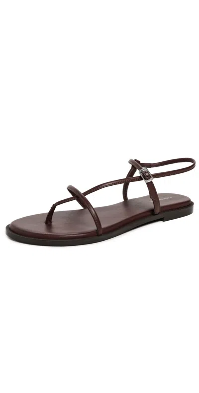 Free People Corsica Strappy Sandals Oak In Brown