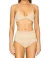 Free People X Revolve X Free-est Crochet Misty Crop Top In Neutral