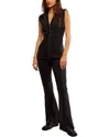 Free People Crvy Ring The Alarm One Piece In Black In Black