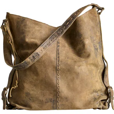 Free People Dallas Distressed Leather Shoulder Bag