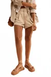 Free People Danni Short In Ecru In Neutral