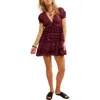 Free People Darcy Layered Ruffle Minidress