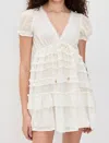 Free People Darcy Mini Dress In Ivory In White