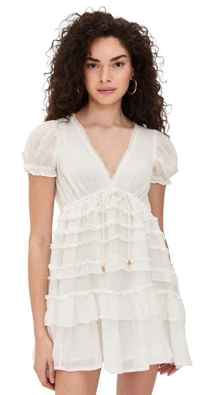 Free People Darcy Layered Ruffle Minidress