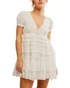 Free People Darcy Layered Ruffle Minidress