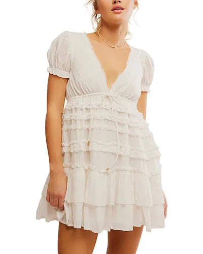 FREE PEOPLE DARCY RUFFLE MINI DRESS