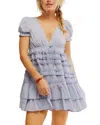 Free People Darcy Layered Ruffle Minidress