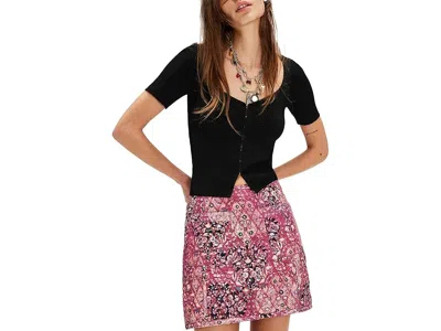 Free People Darla Quilted Mini In Multi