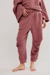 Free People Day Off Fleece Jogger In Wild Ginger