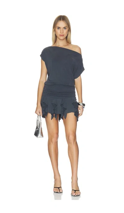 Free People Daybreak Mini Dress In Blue