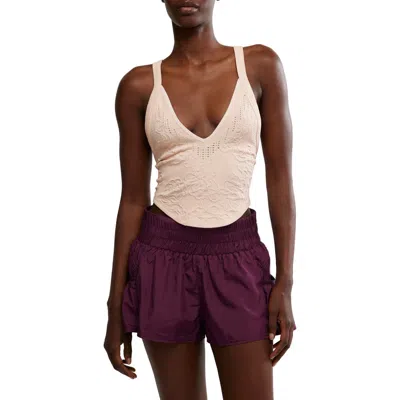 Free People Daydream Rib Racerback Tank In White