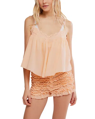 Free People Daylight Charm Camisole Top In Pink