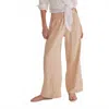 Free People Days End Linen Pull-on Pants In Sand Dollar In Neutral