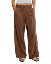 Free People Days End Pull On Pants In Brown