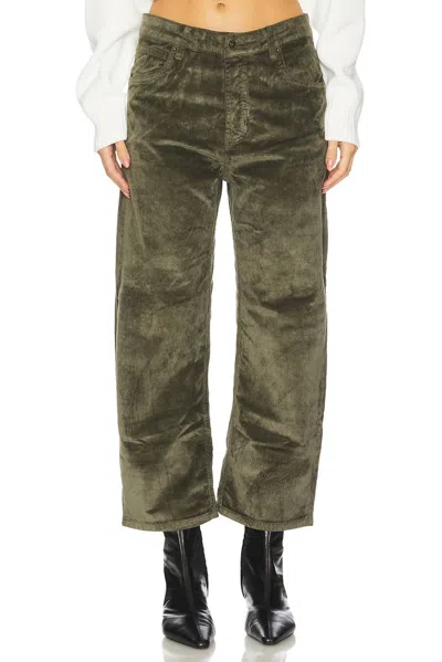 Free People Deep Trance Corduroy Pant In Keepsake Clover In Green