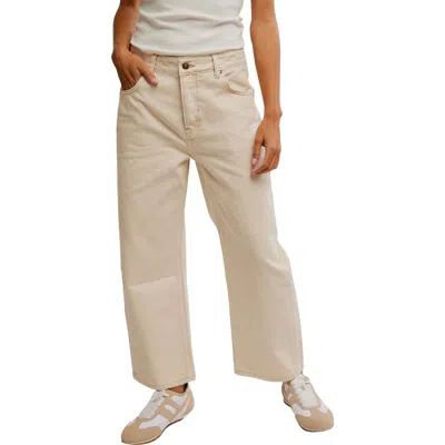 FREE PEOPLE FREE PEOPLE DEEP TRANCE WIDE LEG ANKLE JEANS