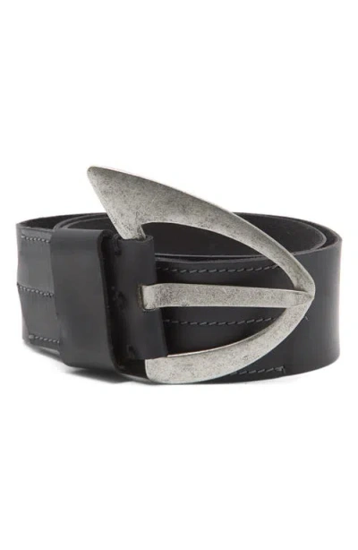 Free People Denver Hip Belt In Black