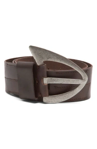 Free People Denver Hip Belt In Brown