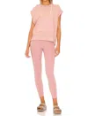 Free People Donny Sleeveless Hoodie In Rose Blush In Pink