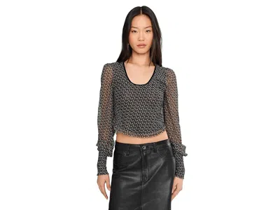 Free People Dottie Knit Top - Printed In Brown