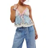 Free People Double Date Floral Camisole