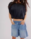 Free People Double Take Top In Black In Black