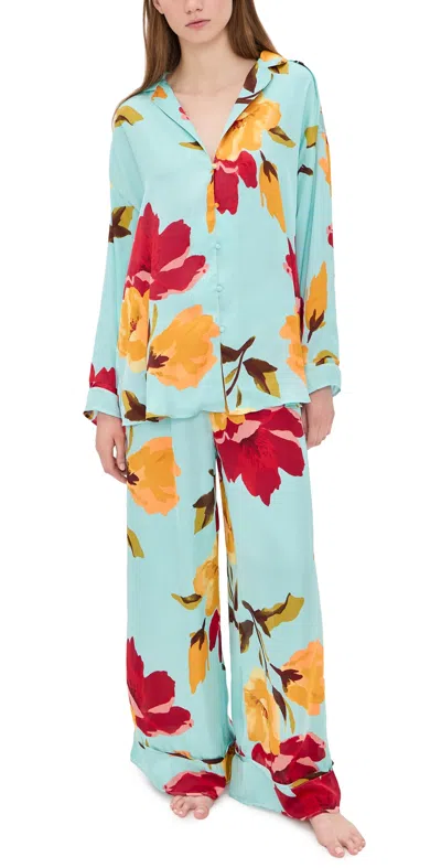 Free People X Intimately Fp Dreamy Days Pajama Set In Multi