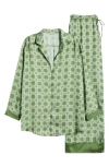 Free People Dreamy Days Print Pajamas In Palm Combo