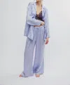 Free People Dreamy Days Solid Pajama Set In Icelandic Blue