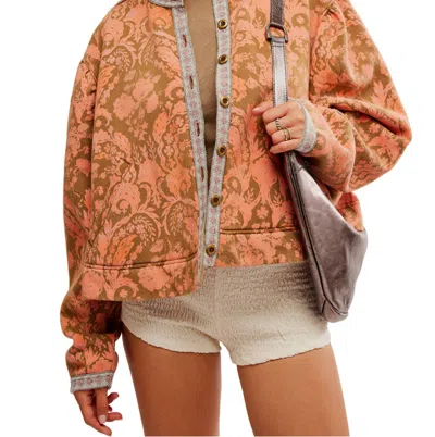 Free People Drifter Sweatshirt In Earth Combo