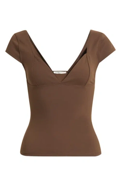 Free People Duo Corset Top In Brown