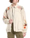 Free People Dusty Trails Jacket In White