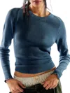 Free People We The Free Easy Does It Tee In Blue