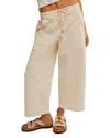 Free People Easy Peasy Wide Leg Drawstring Pants In Irie