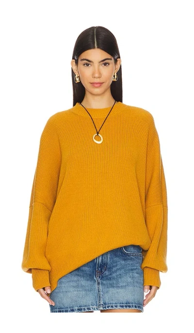 Free People Tunika Easy Street In Mustard