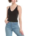 Free People Easy To Love Rib Crop Cami In Black