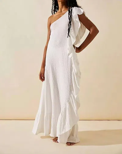 Free People Elisa Maxi Dress In Ivory In White