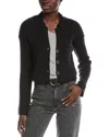 Free People Ella Button-up Sweater In Black