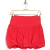 Free People X Revolve Elodie Bubble Mini Skirt In Red