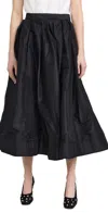 Free People Emilia Full Skirt Black