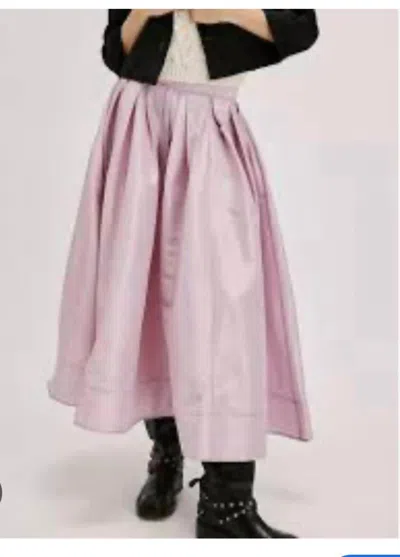 Free People Emilia Midi Skirt In Pnk Blossom In Pink