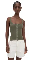 Free People End Game Pointelle Tank Adventurer In Gold